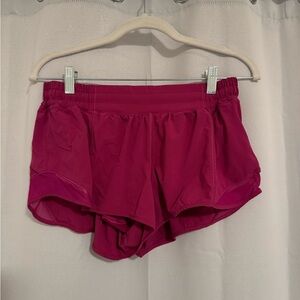 Lululemon hotty hot 2.5 in. inseam. Pink